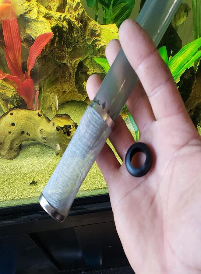 Bilindasly 16mm Stainless Steel Aquarium Inflow Inlet Filter Aquarium Filter Intake Cover Fish Shrimp Mesh Net Filter Guard Fish Tank Intake Strainer Cover - Image 5